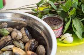 Basil-Clams